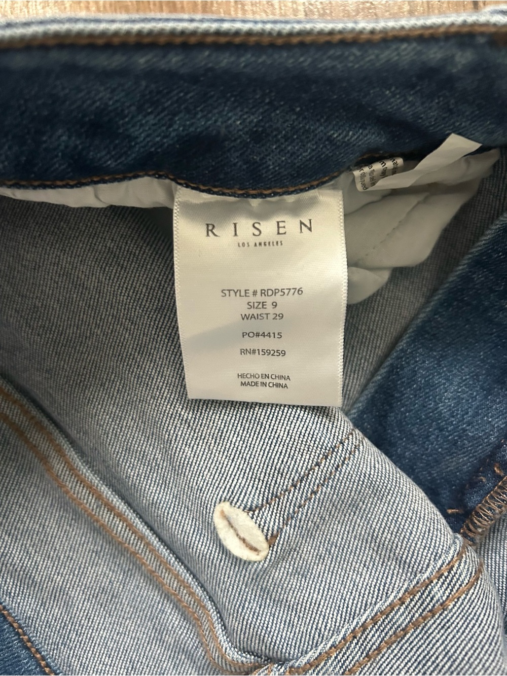Risen high rise cropped jeans - Picture 6 of 7